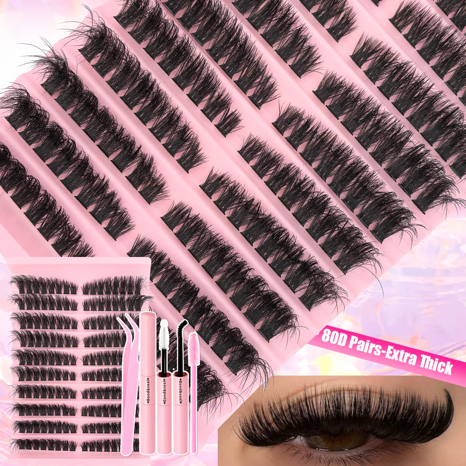Kit extension faux cils 9-16mm
