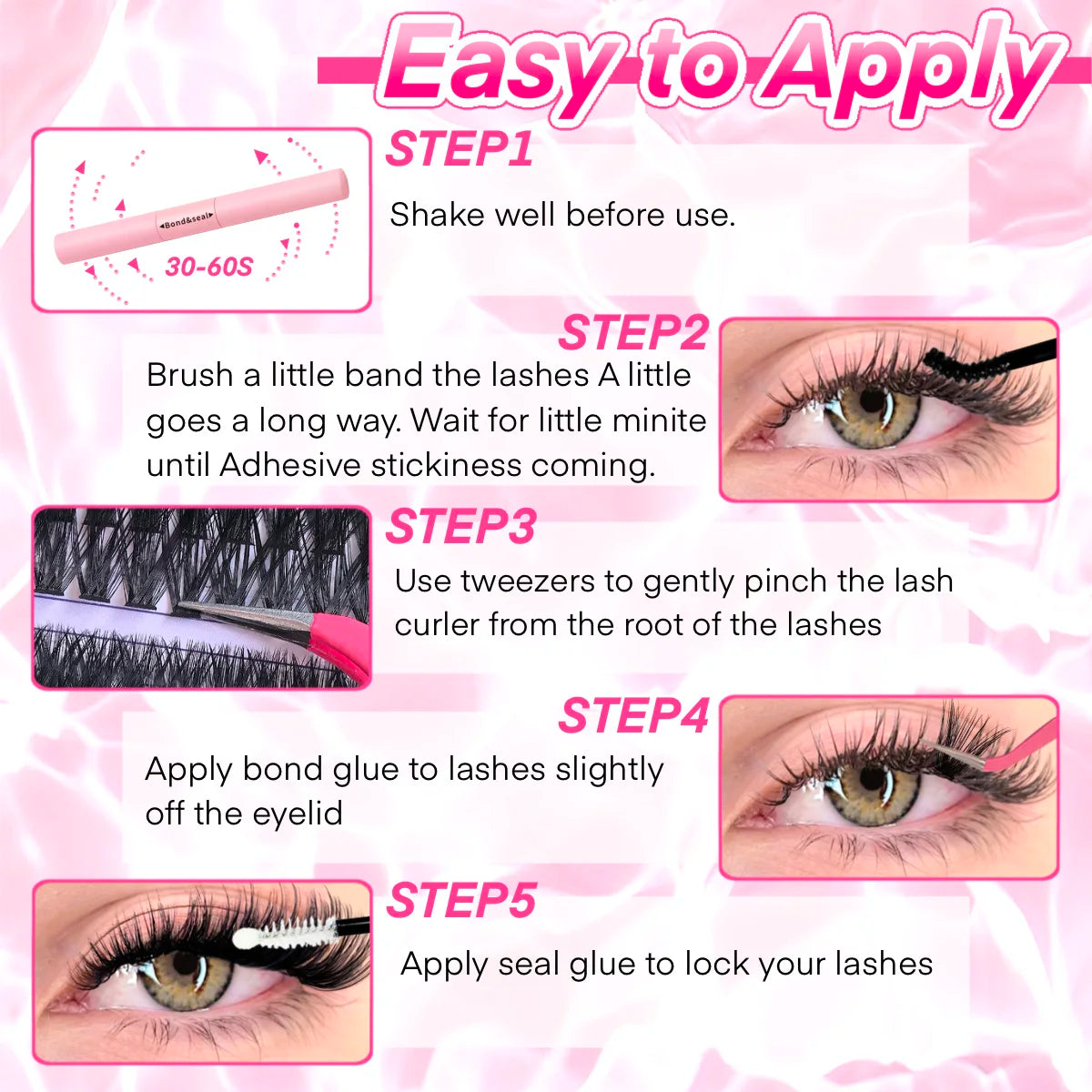 Kit extension faux cils 9-16mm